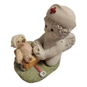 Dreamsicles Caring/Nursing Teddy‎ Bear Theme- #11421 4” Tall Vintage 2002